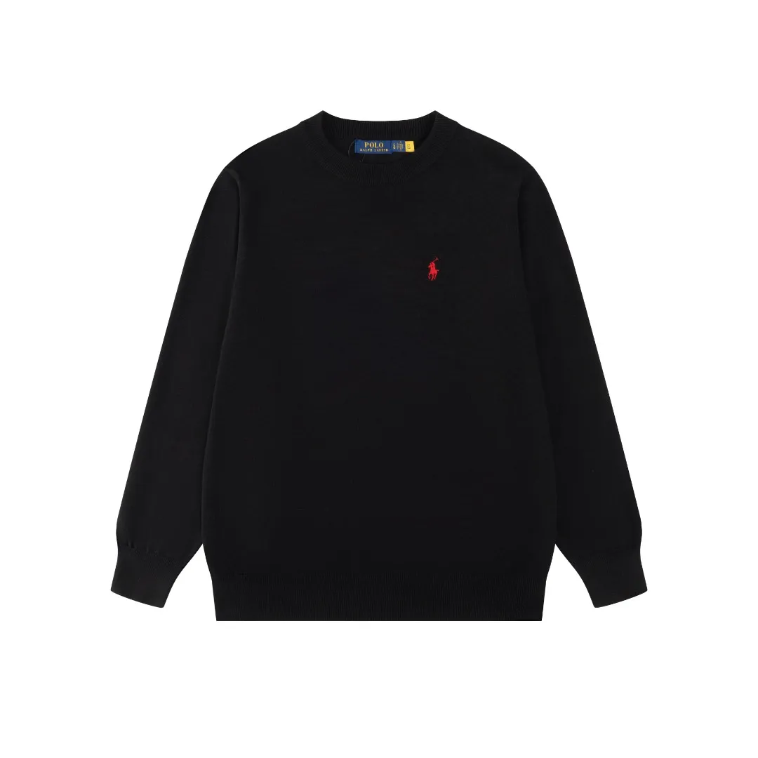 P206 #R80 Ralph Lauren Knitted Pony Embroidered Round Neck Pullover Sweater Official Website Synchronized Same Style for Men and Women Sizes: S-XL Color: White Blue Khaki Army Green Dark Gray Gray Navy Red Label Navy Blue White Label Black White Label Black Red Label Classic Cotton Yarn 100% White Cotton High Quality Goods Classic styles have always been popular! The workmanship details are very good! The simple round neck pullover sweater is always the standard, with classic brand embroidery on the chest! All major stars have the same style! Best for couples. High quality goods! Xinjiang cotton micro-elastic and smooth fabric has excellent quality. Pure cotton is soft and skin-friendly. Size: S M L